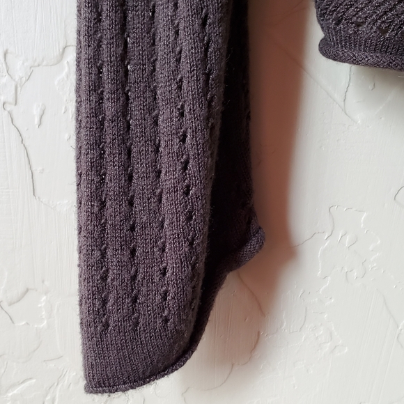 Express Pointelle Cardigan - Picture 4 of 7